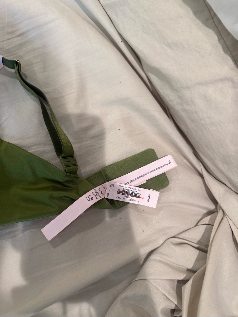 Olive Green Women's Bra